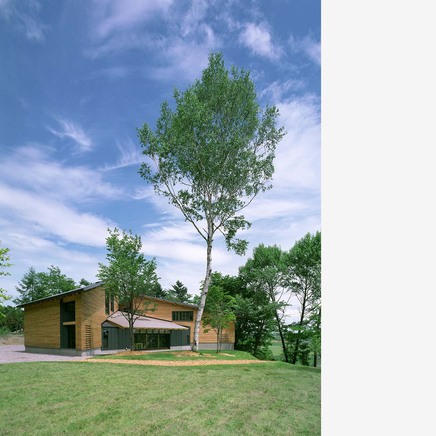 美幌の家の外観