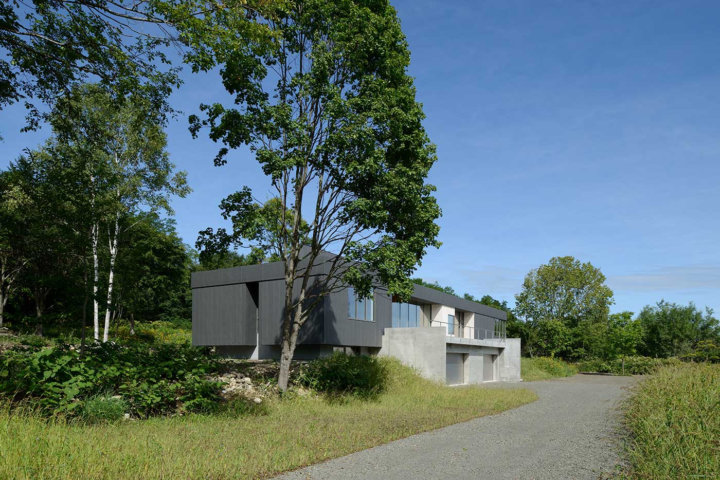 御料の家の外観