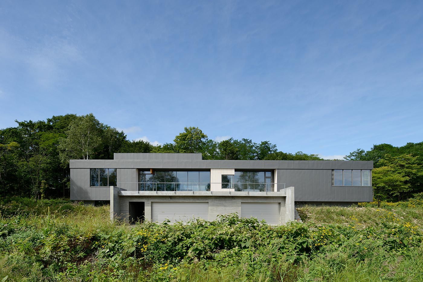 御料の家の外観