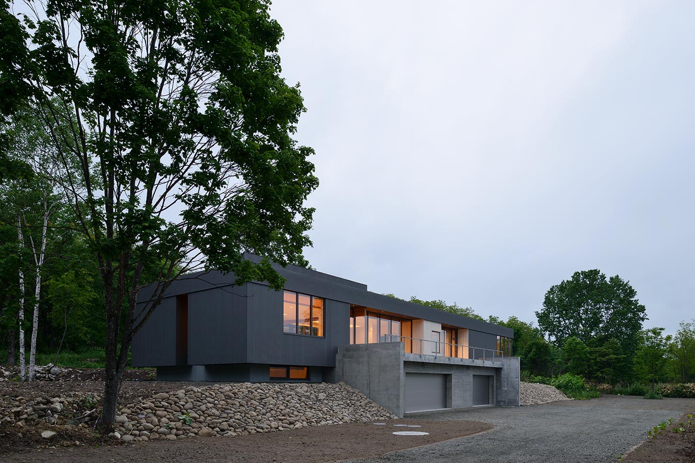 御料の家の内観