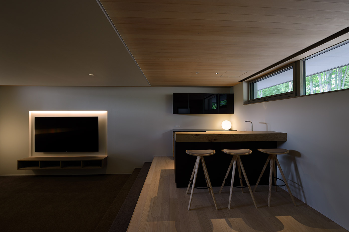 御料の家の内観