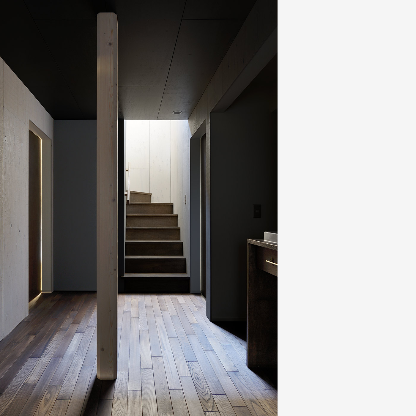 光環の家の外観