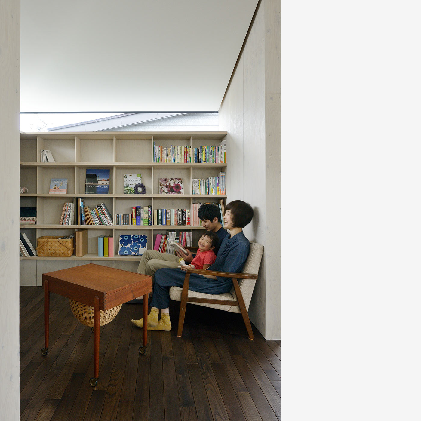 光環の家の内観