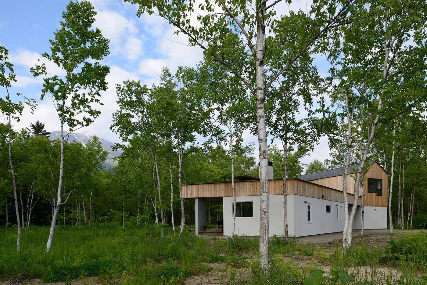 弧(きゆみ)の家外観