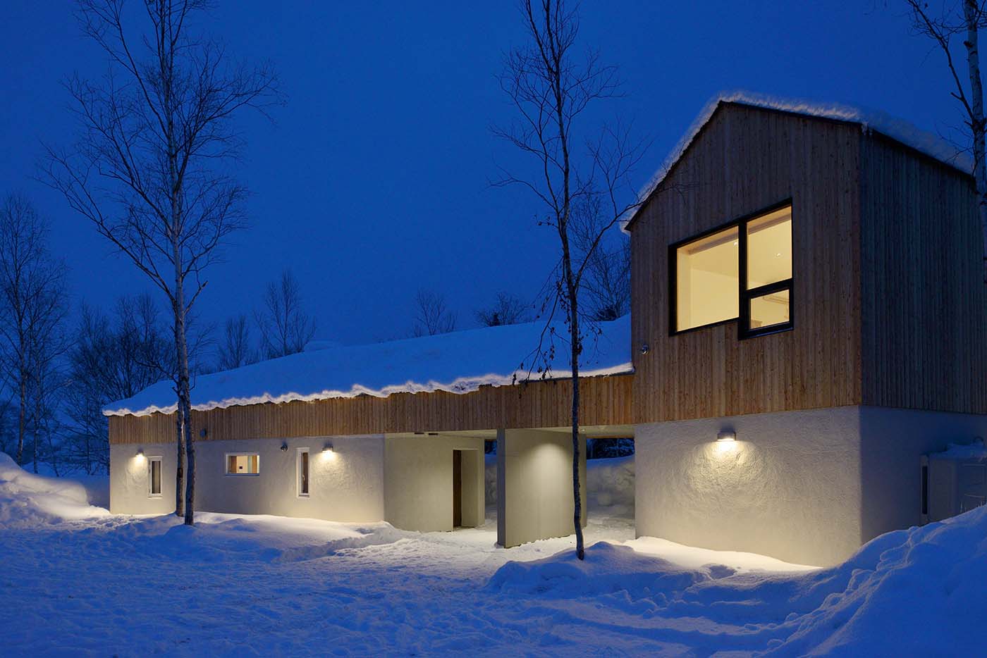 弧(きゆみ)の家外観