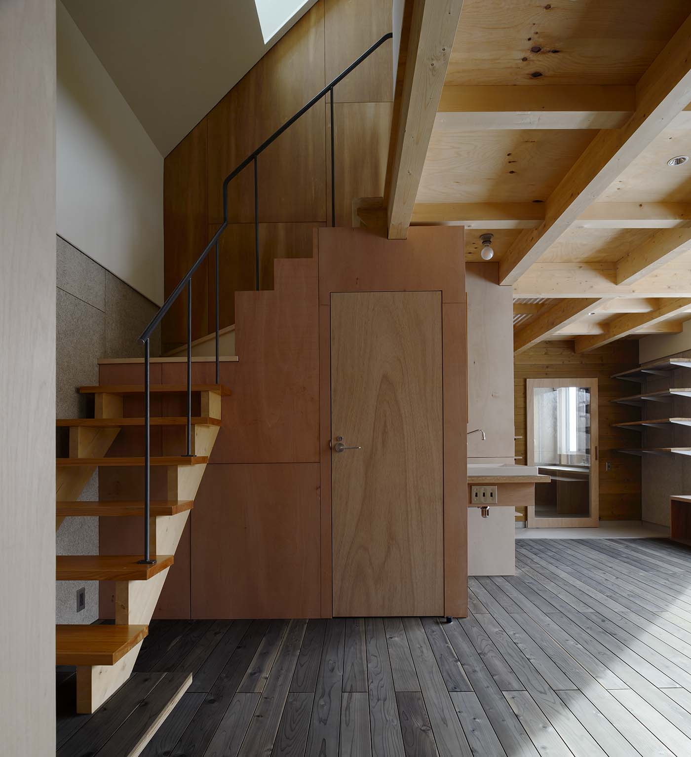 階(きざはし)の家 内観