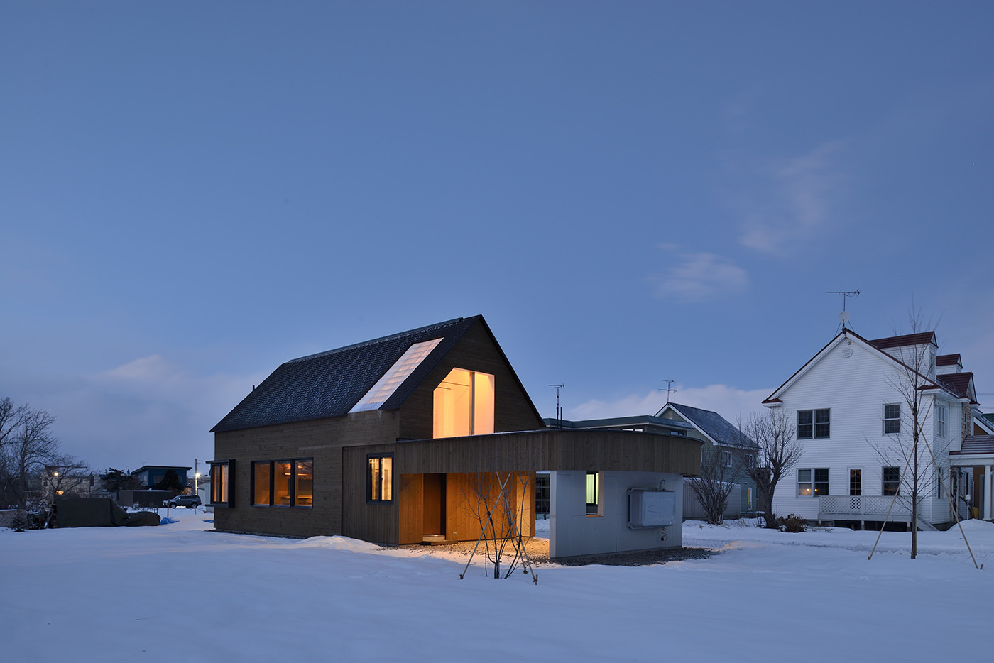 階(きざはし)の家 外観