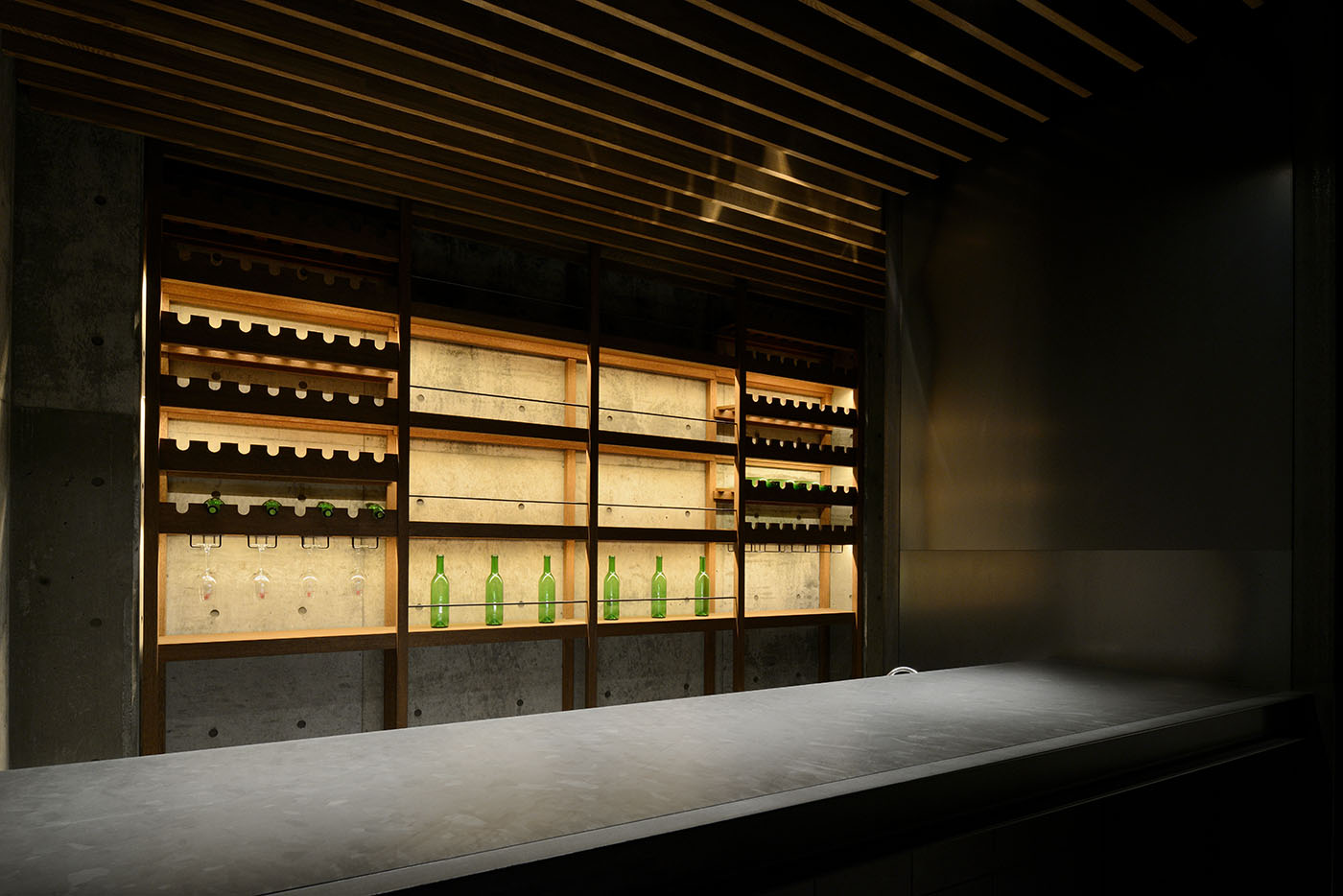 馬追蒸溜所　内観