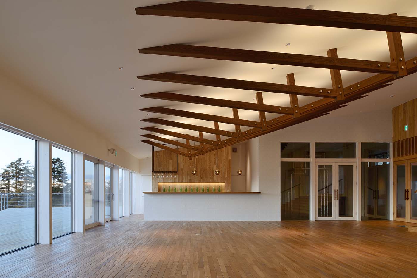 馬追蒸溜所　内観