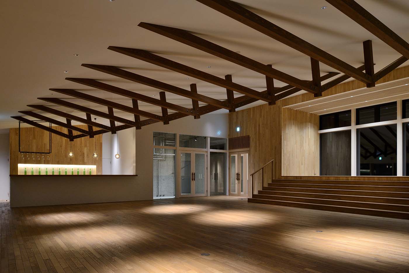 馬追蒸溜所　内観