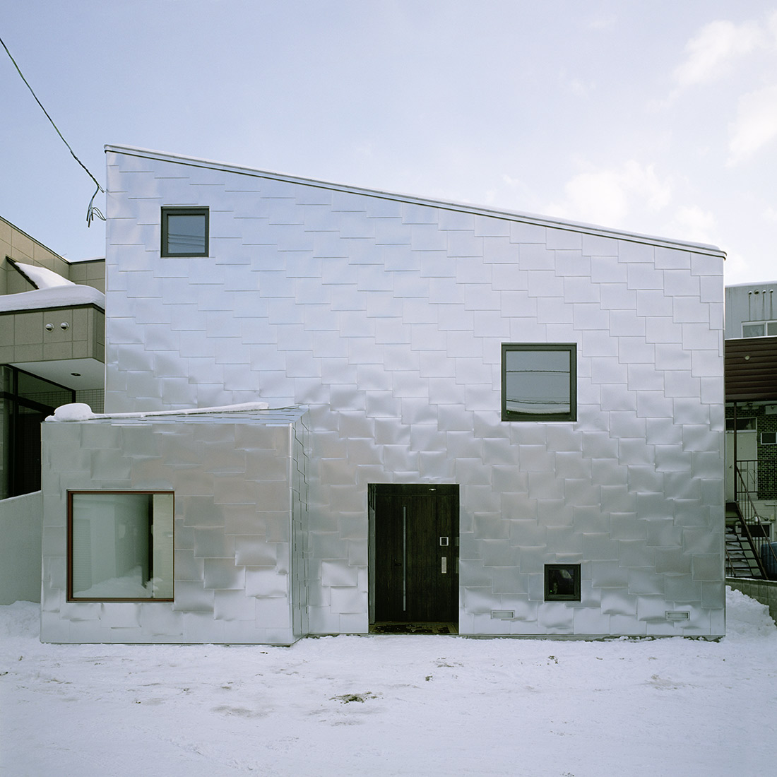 空方の家の外観