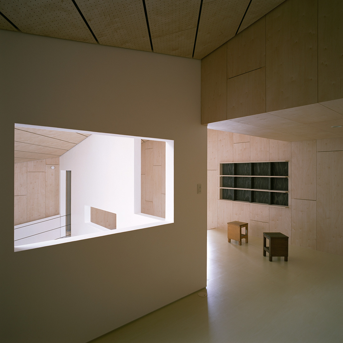 空方の家の内観