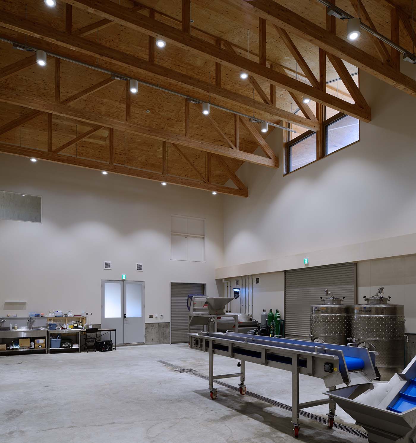 Hokkaido SPACE Winery　内観