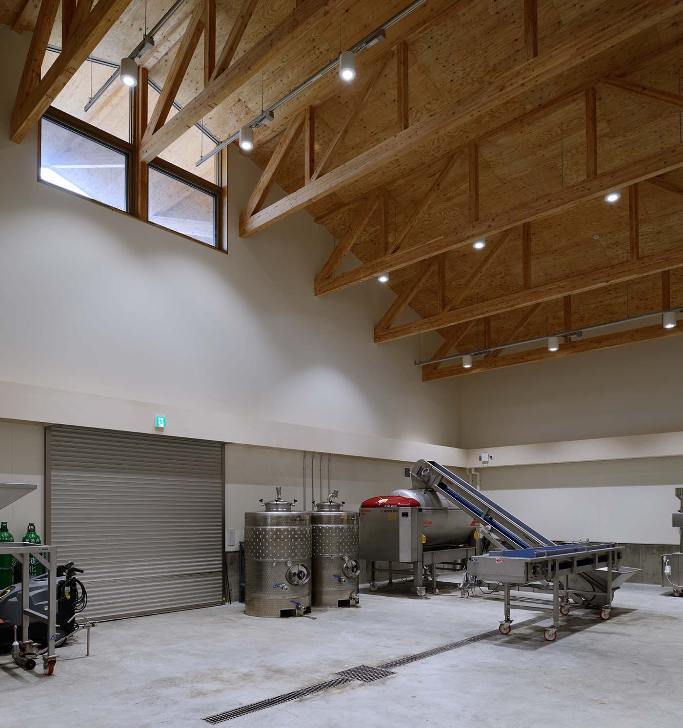 Hokkaido SPACE Winery　内観