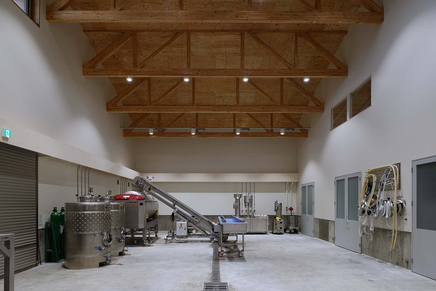 Hokkaido SPACE Winery　内観