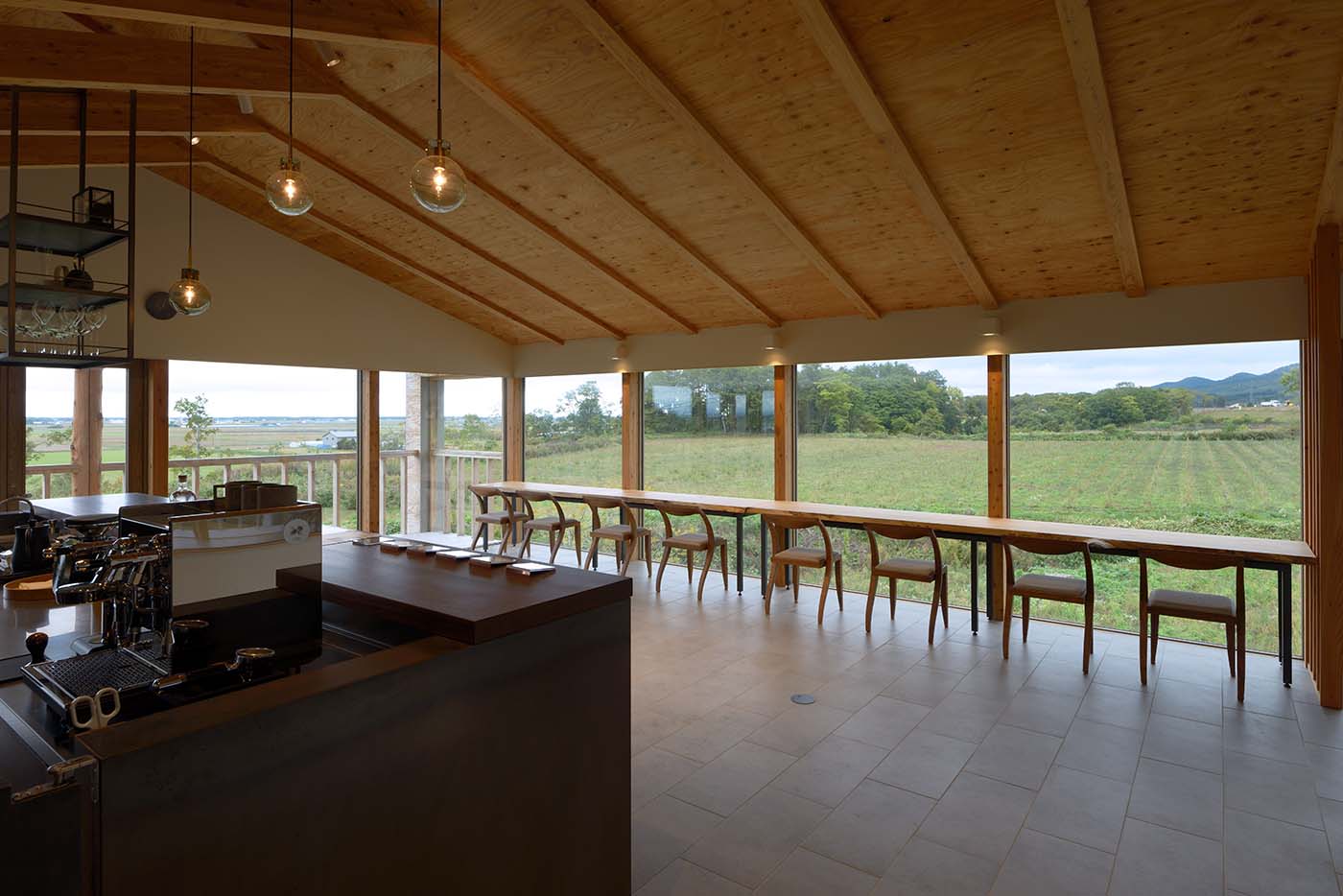 Hokkaido SPACE Winery　内観