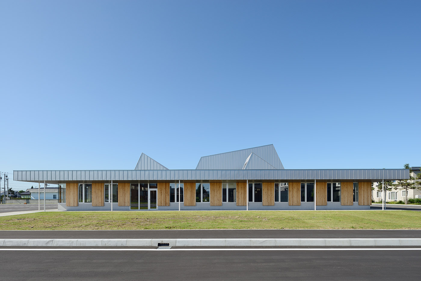 鷹栖地区住民センター外観